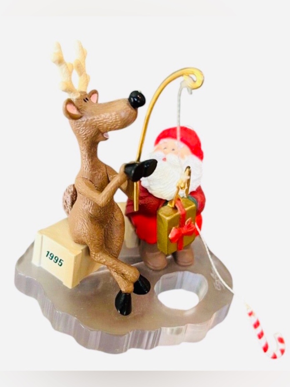 1995 Fishing For Fun Vintage Hallmark Keepsake Collectible Christmas